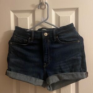 Express denim shorts, MIDI size 4 high rise stretch, excellent condition